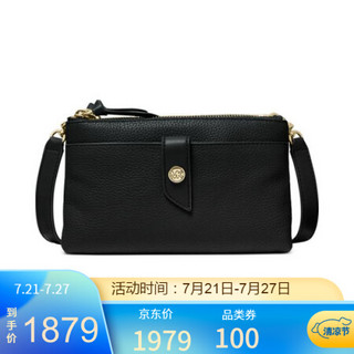 Michael Kors MK女时尚新款迷你皮革斜挎包10560883 Black/Gold ONE SIZE