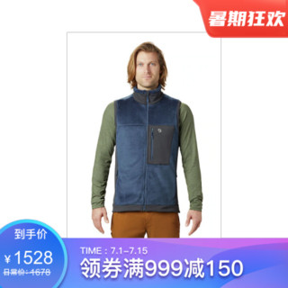 Mountain Hardwear山浩马甲男拉链保暖背心抓绒外套MHW017E Zinc L