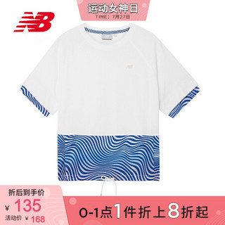 New Balance NB官方2020新款女款NEA2T012短袖T恤 WT NEA2T012 L