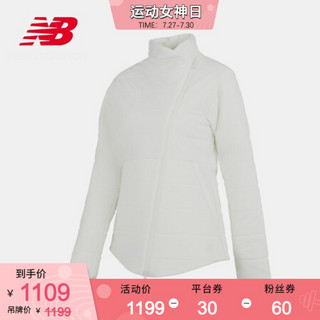 new balance NB 奥莱正品清仓棉服女款保暖立领运动休闲外套上衣