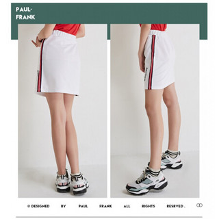 【paul frank运动服饰直播款】女款半身裙#045 白色 S()