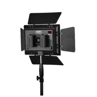 永诺YN600LII  led摄影灯采访录像微电影拍摄直播补光灯可调色温补光灯抖音灯 配电源适配器 双色