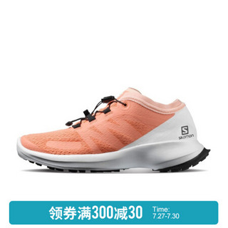 萨洛蒙（Salomon）女款城市路跑马拉松训练运动鞋 SENSE FLOW W 橙色 409670 UK4.5 (37 1/3)