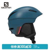 Salomon 萨洛蒙秋冬新品户外单双板滑雪头盔防护PIONEER M 摩洛哥蓝408947 M5659