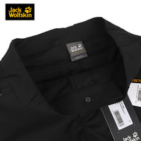 Jack Wolfskin/狼爪官方男士20春夏新款户外舒适耐磨透气防晒50+休闲短裤5519052 5519052-6000/黑色 48 175/86A