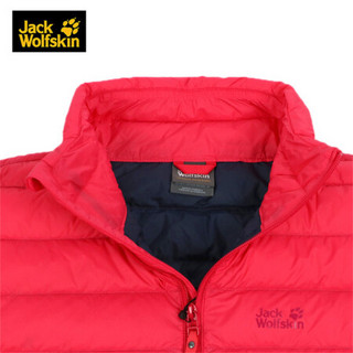 Jack Wolfskin/狼爪官方女装秋冬户外运动防风保暖750蓬白鹅绒羽绒服5218241 5218241-2515/红莓色 XS