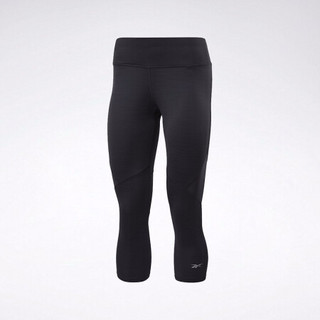 Reebok锐步 运动健身OSR AC 3/4 TIGHT女子紧身裤FJ4027 FJ4027_黑色 A/L