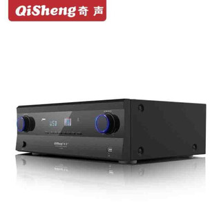  QiSheng/奇声 HQ35 DTS解码 家庭影院套装+低音炮+功放机+点歌机