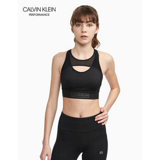 CK PERFORMANCE 2020春夏新款女装 高支撑度健身运动内衣 4WT0K112 007-黑色 L
