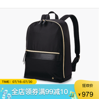 Samsonite新秀丽双肩包男包女包14英寸电脑包背包书包128170 Black