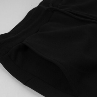 Kappa卡帕运动裤2020新款男长裤针织下装休闲裤小脚印花卫裤K0A52AK11D 黑色-990 M