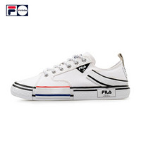 FILA FUSION 斐乐帆布鞋女鞋女板鞋休闲鞋百搭运动鞋2020秋季新款 斐乐白-WT 35.5