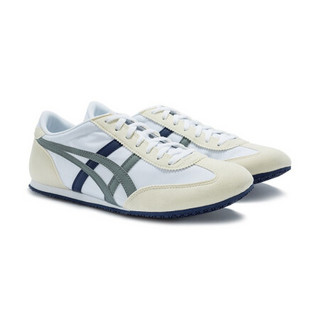 Onitsuka Tiger鬼塚虎男女鞋运动休闲鞋复古MACHU RACER 1183A152-品秒 白色 42.5