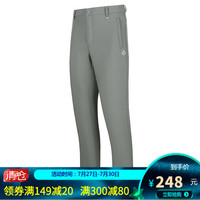 诺诗兰秋冬户外男女防风保暖弹力休闲风雪长裤 GF072Y08 暗影灰色Ⅱ（男） XL