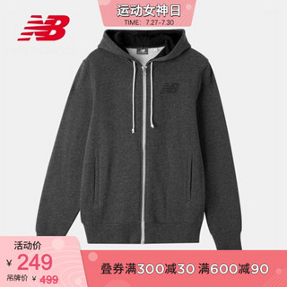 New Balance NB官方男款MJ83980针织连帽外套 HC MJ83980 M