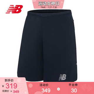 New Balance NB官方2020新款男款Woven Shorts系列MS01243运动短裤 ECL MS01243 XL