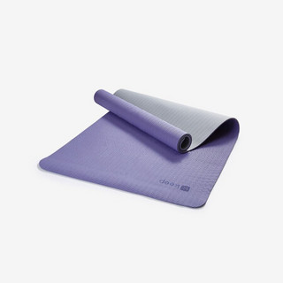 Keep 加宽健身垫男 TPE防滑加厚瑜伽垫女 家用运动训练垫双面可用 加宽双色(珊瑚/灰色)