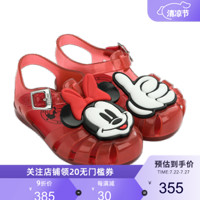 mini Melissa梅丽莎春季迪士尼合作款小童凉鞋女32499 红色/白色 内长13.5cm