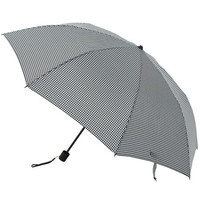 無印良品 MUJI 2种折法 折叠伞 双重格子