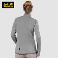 Jack Wolfskin/狼爪官方女士春季新款户外运动休闲舒适吸湿排汗透气软壳外套1705102 1705102-6038/牛津灰 XS 160/84A