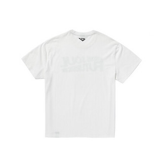PONY/波尼夏季男短袖时尚圆领运动休闲上衣透气T恤92M2AT15 白色 S