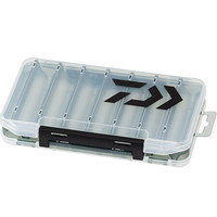 DAIWA 达亿瓦 REVERSIBLE CASE 路亚假饵配件收纳盒路亚盒钓鱼配件 垂钓小工具 烟灰色 RC100