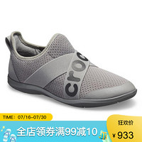 CROCS卡洛驰女鞋休闲鞋运动鞋低帮舒适205416 Smoke 9