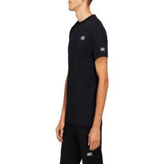 ASICS亚瑟士男士T恤圆领印花短袖2191A303 Per Black 2XL