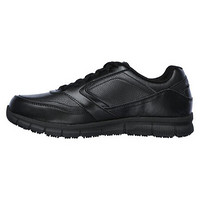 SKECHERS 斯凯奇 Nampa 男子休闲运动鞋 77156/BLK 黑色 42.5