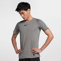 Nike耐克男士圆领短袖T恤训练上衣838093 Carbon/Black/Black 4XL
