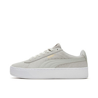 PUMA 彪马 Vikky Platform 女子休闲运动鞋 363287-03 浅灰色 36