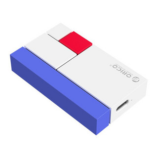 ORICO 奥睿科 光影系列 USB 3.1 移动固态硬盘 Type-C 1TB 月落白