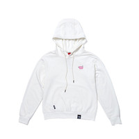 PONY卫衣波尼女连帽套衫2019春季【猪年款】休闲长袖女款舒适套头运动休闲上衣91W2HA53 白色 S