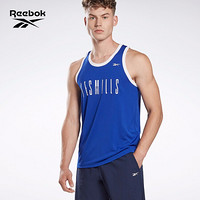 Reebok锐步 运动健身LM BBALL Tank莱美男子运动背心GE1031 GE1031_蓝色 A/L