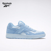 Reebok锐步男女低帮复古休闲鞋BB 4000 夏季情侣新款板鞋 EH3350 EH3349_蓝色 42.5