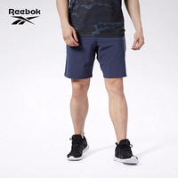 Reebok锐步 健身SpeedWickSpeedShort男子夏季短裤五分裤EC0944 EC0944_藏青色/黑色 A/XL