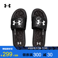 安德玛官方UA 男子运动拖鞋Under Armour3022713 黑色002 46