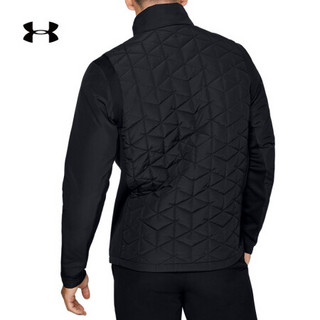 安德玛官方UA Reactor男子高尔夫运动夹克Under Armour1349982 黑色001 XL