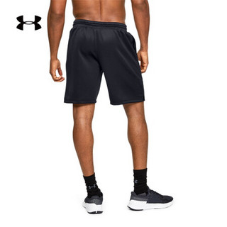 安德玛官方UA MK1 Warm Up男子运动短裤Under Armour1345274 黑色001 S