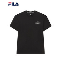 FILA x 3.1 Phillip Lim斐乐男子短袖T恤 2020夏款高端联名半袖服 正黑色-BK 180/100A/XL