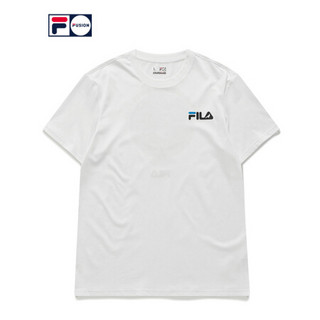 FILA FUSION x Staple 斐乐男子短袖2020夏季新款时尚潮流简约短T 云白-WT 175/96A/L