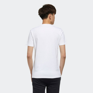 阿迪达斯官网adidas neo M FAVES TEE 1 男装运动短袖T恤FP7302 白/白 A/L(180/100A)