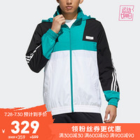 阿迪达斯官网 adidas neo M SS WRMLN WB 男装运动外套GE5499 荣耀绿 A/2XL(185/108A)