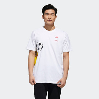 阿迪达斯官网 adidas M PKMN PIKA T 男装运动型格上装GD5854 白 A/S(175/92A)