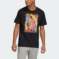 阿迪达斯官网 adidas 三叶草 ADIPRENE TEE 男装运动短袖T恤GD5996 黑色 XL(190/116A)