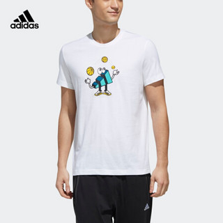 阿迪达斯官方 adidas GFX T CARTOON 男子运动型格短袖T恤FJ6862 如图 L