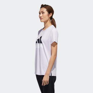 阿迪达斯官网 adidas SUB LOGO TEE 女装运动型格短袖T恤GL5639 如图 M