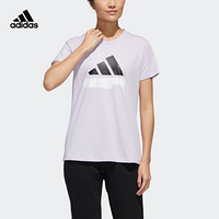 阿迪达斯官网 adidas SUB LOGO TEE 女装运动型格短袖T恤GL5639 如图 M