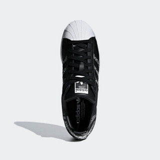 阿迪达斯官方 adidas 三叶草 SUPERSTAR 男子经典鞋BD7430 一号黑/白/一号黑 37(230mm)