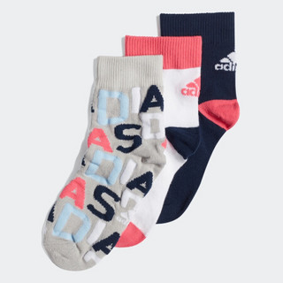 阿迪达斯官网 adidas GR SOCK 3PP 大童训练运动袜子ED8641 ED8641 KXXL